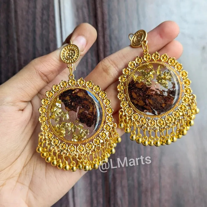 Real Rose Resin Jewelry – Trendy Handmade Necklace for Women
