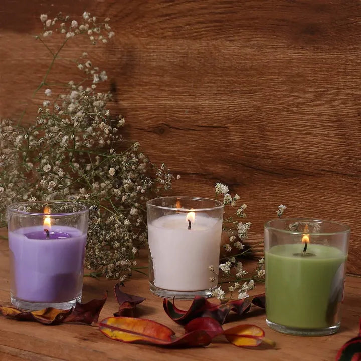 Calm Moments Collection – Lavender, Jasmine & Desire Candles