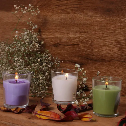 Calm Moments Collection – Lavender, Jasmine & Desire Candles