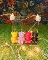 2(Pcs) Mini Teddy Bear Scented Candle – Beautiful teddy bear candle
