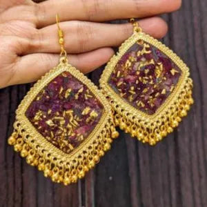 Real Roses Earrings/Jhumky